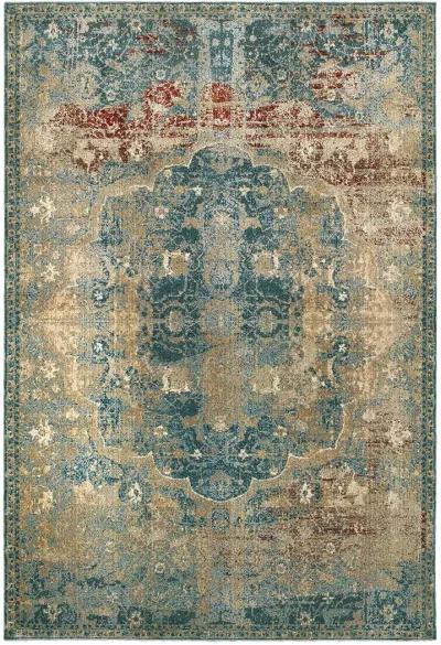 Empire 5'3" x 7'6" Gold Rug