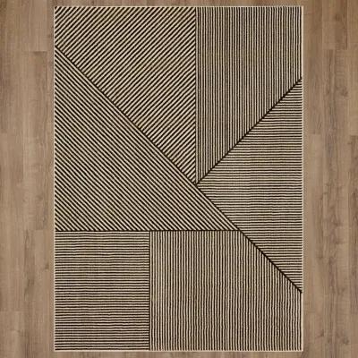 Bobby Berk by Karastan (Series 3) Linea Onyx 2'4" x 7'10" Rug