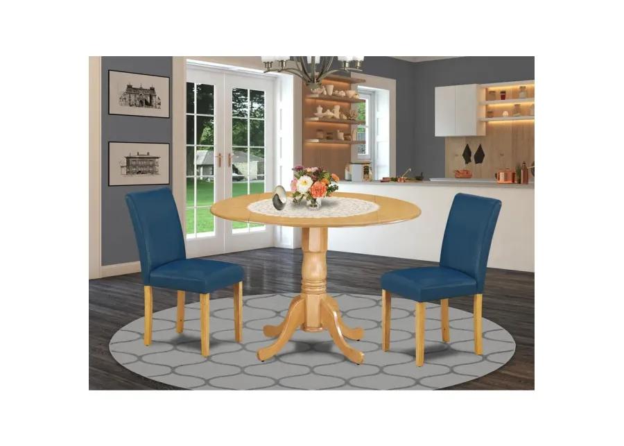 Dining Room Set Oak, DLAB3-OAK-55