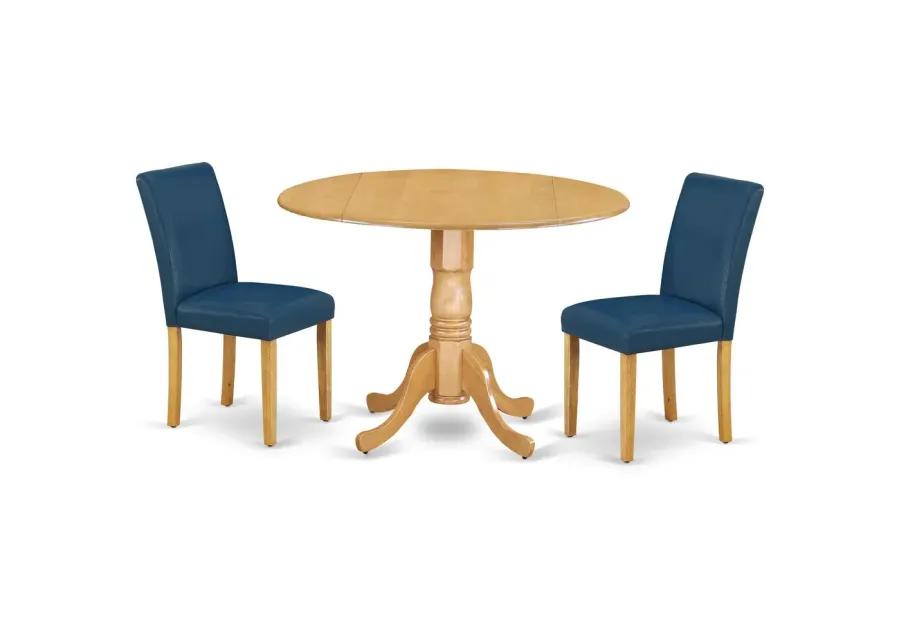 Dining Room Set Oak, DLAB3-OAK-55