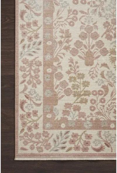 Holland HLD02 Blush 5'3" x 7'9" Rug by Rifle Paper Co.