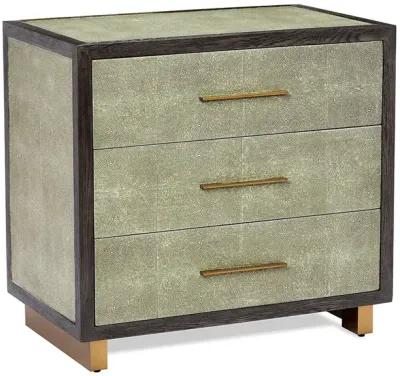 Maia Bedside Chest - Shagreen