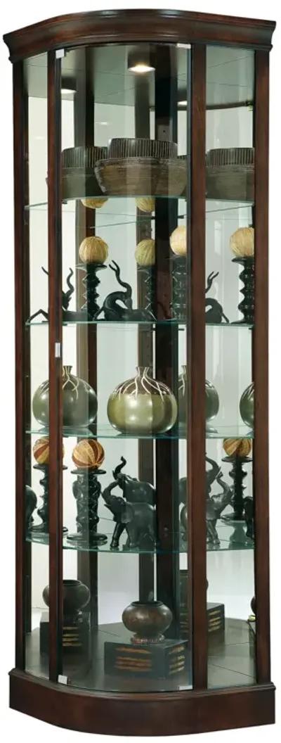 680664 Marlowe III Corner Curio Cabinet