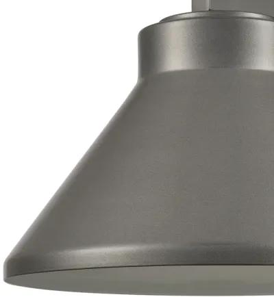 Thane 8.25" high silver Outdoor Sconce