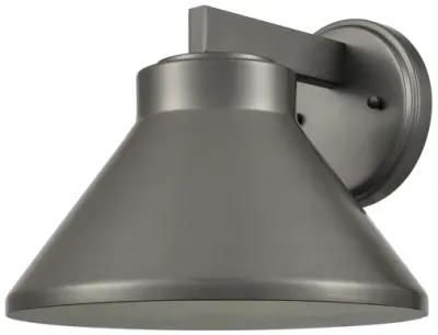 Thane 8.25" high silver Outdoor Sconce