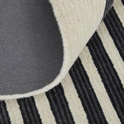 Maguire 8900F Gray/Ivory/Black 9' x 12' Rug