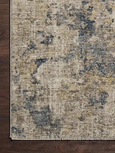 Gaia GAA03 Taupe/Denim 6'7" x 9'10" Rug