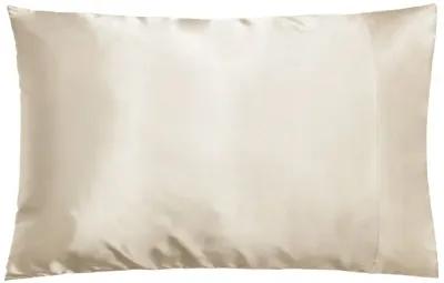 Dual-Sided Silk Pillowcase: Reversible 100% Mulberry Silk 19 Momme 6A one Side, 100% Eucalyptus Other Side