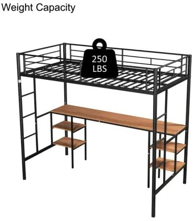 Loft Bed With Table