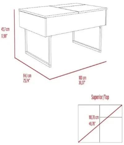 Lift Top Coffee Table 2 Dazza, Living Room, Espresso / Onyx