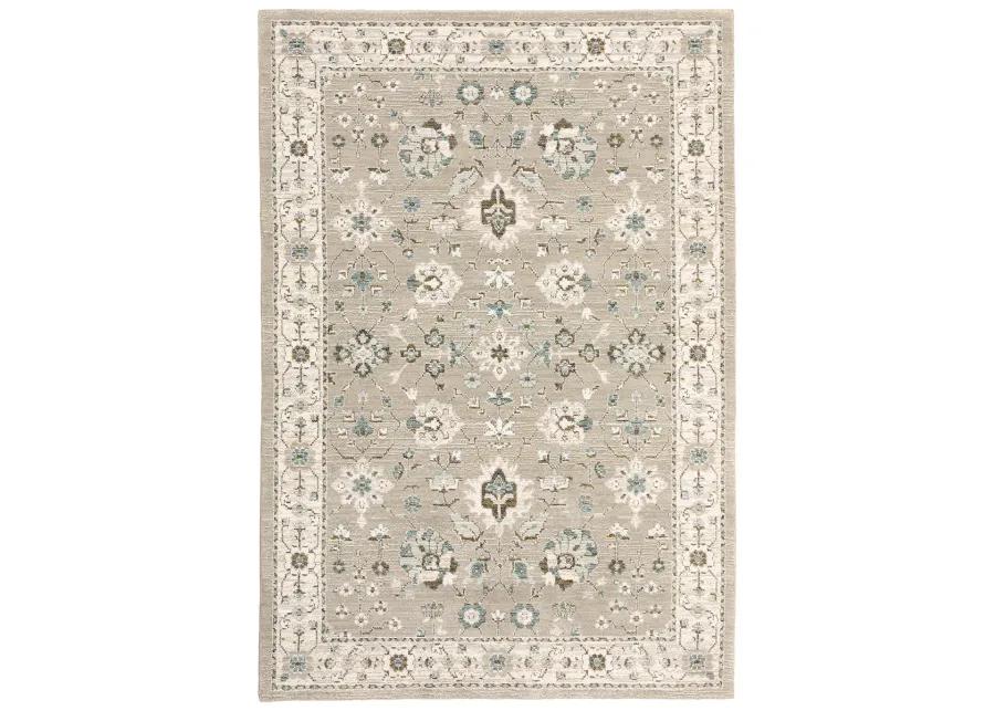 Andorra 5'3" x 7'3" Beige Rug