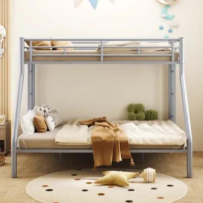 Merax Metal Bunk Bed with Ladders and Guardrails