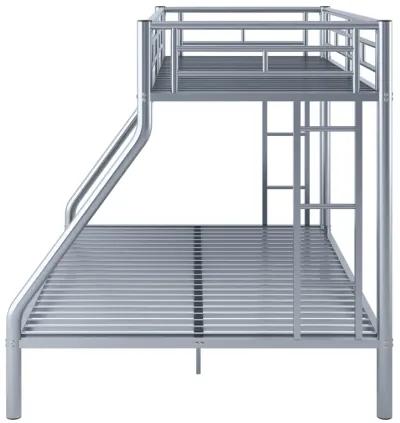 Merax Metal Bunk Bed with Ladders and Guardrails