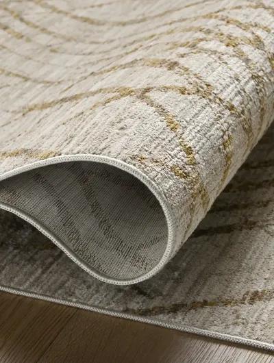 Wade WAE-04 Beige / Gold 7''10" x 10' Rug by Loloi II