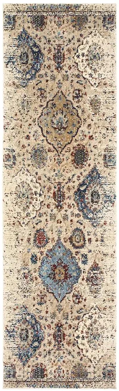 Empire 2'3" x 7'6" Ivory Rug