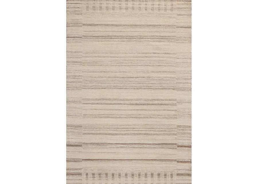 Rae Natural/Oatmeal 2'3" x 3'9" Accent Rug by Magnolia Home by Joanna Gaines x Loloi