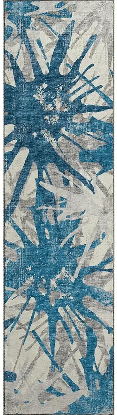 Brisbane BR6 Cobalt 2'3" x 7'6" Rug