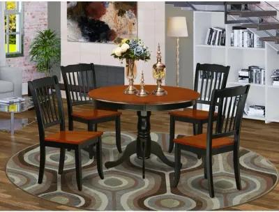 Dining Room Set Black & Cherry