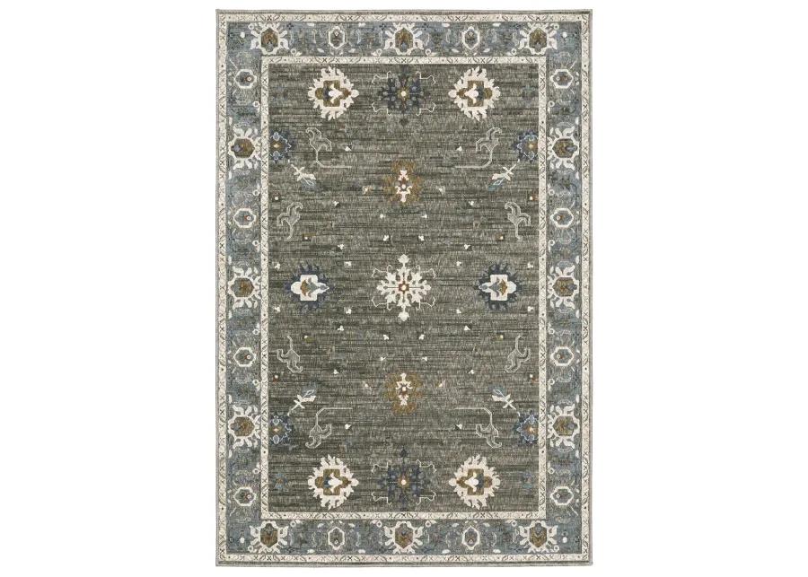 Ellington 7'10" x 10'10" Gry Rug