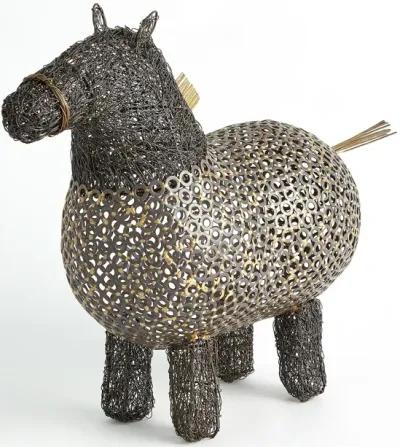 Crazy Fat Pony Sculpture