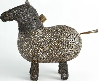 Crazy Fat Pony Sculpture