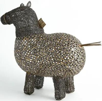 Crazy Fat Pony Sculpture