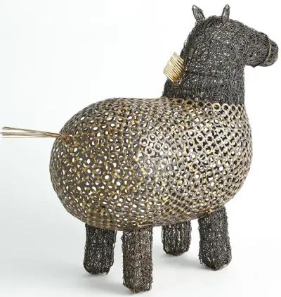 Crazy Fat Pony Sculpture