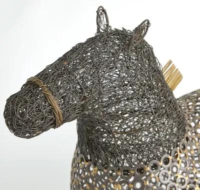 Crazy Fat Pony Sculpture