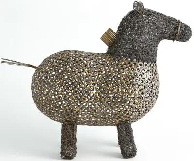 Crazy Fat Pony Sculpture