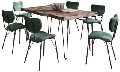 Jofran Nature's Edge 60 Seven Piece Modern Dining Set