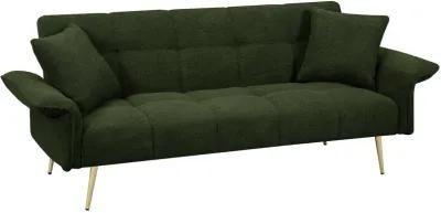 Merax Convertible Sleeper Sofa Bed Futon Loveseat