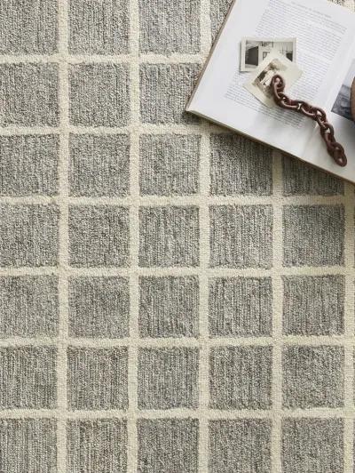 Polly POL05 Slate/Ivory 8'6" x 11'6" Rug