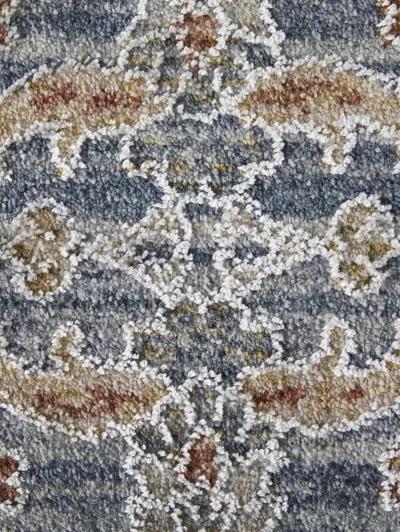 Pasha 39M4F 2' x 3' Blue/Taupe/Ivory Rug