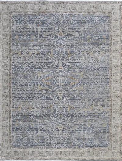 Pasha 39M4F 2' x 3' Blue/Taupe/Ivory Rug