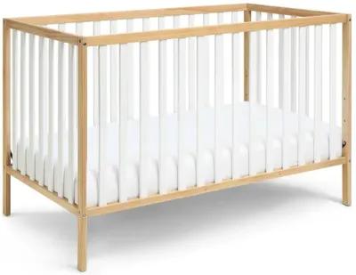 Baby Cache Deux Remi 3-in-1 Convertible Island Crib Natural/White