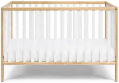 Baby Cache Deux Remi 3-in-1 Convertible Island Crib Natural/White