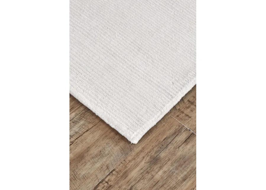 Batisse 8717F White 2'6" x 10' Rug