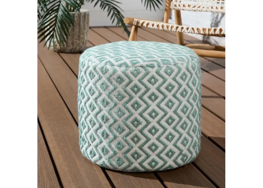 LENON POUF CUBE Blue Surf