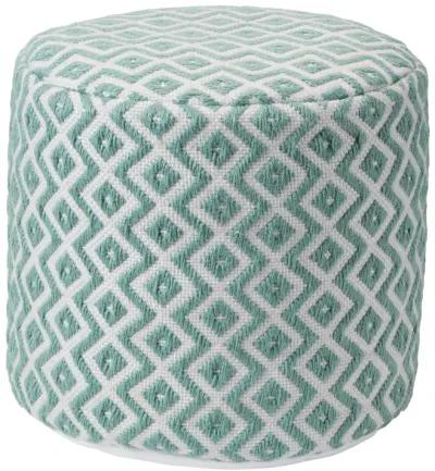 LENON POUF CUBE Blue Surf