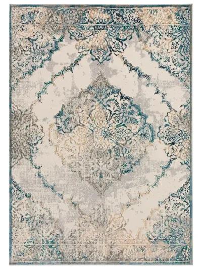 Karma KM23 Ivory 2'3" x 7'5" Rug