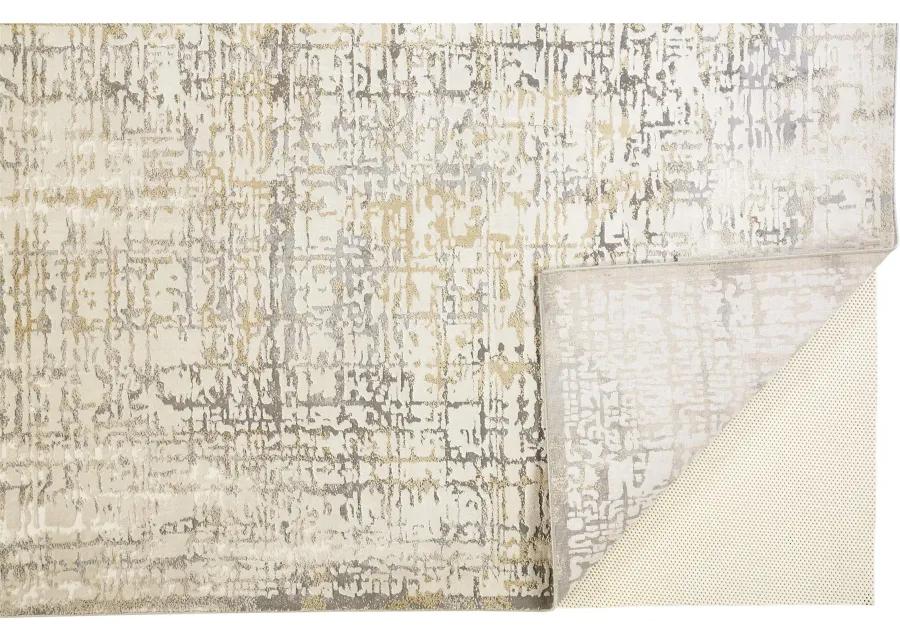 Waldor 3683F Ivory/Gray 2'10" x 7'10" Rug