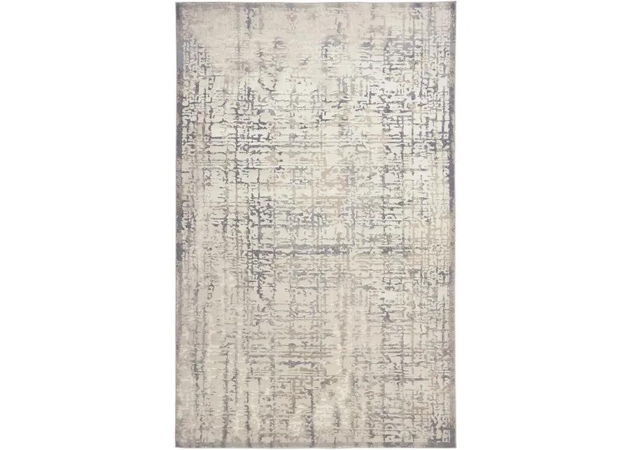 Waldor 3683F Ivory/Gray 2'10" x 7'10" Rug