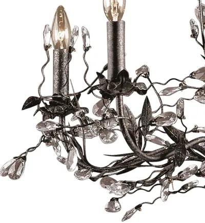 Circeo 27'' Wide 5-Light Silver Chandelier