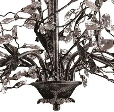 Circeo 27'' Wide 5-Light Silver Chandelier