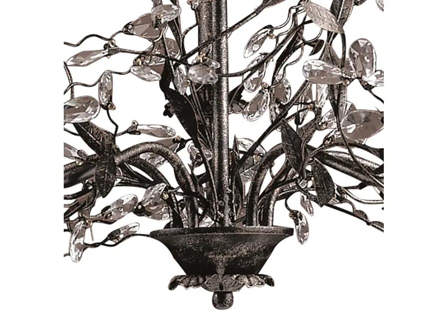 Circeo 27'' Wide 5-Light Silver Chandelier