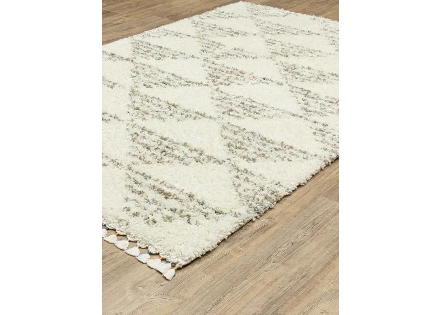 Axis 7'10" x 10'10" Ivory Rug