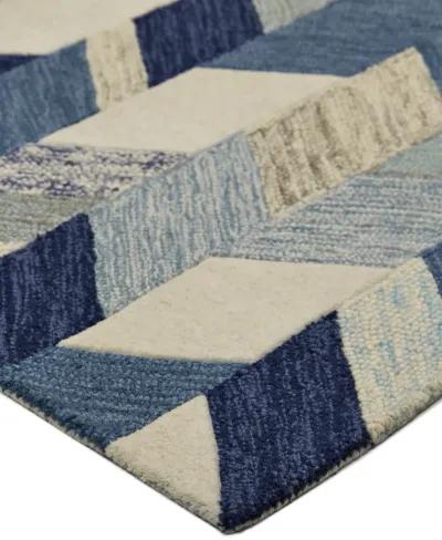 Arazad 8446F Blue/Ivory/Gray 3'6" x 5'6" Rug