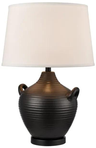 Oxford 25'' High 1-Light Black Table Lamp