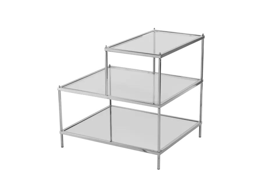 Knox Glam Mirrored Accent Table