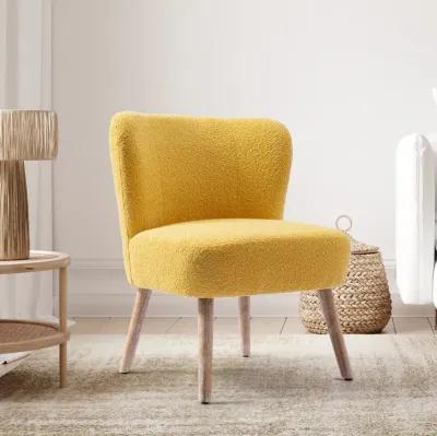 WestinTrends 25" Wide Upholstered Boucle Accent Chair